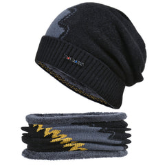 Men's Fleece Warm Neck Set for Autumn/Winter