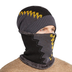 Men's Fleece Warm Neck Set for Autumn/Winter