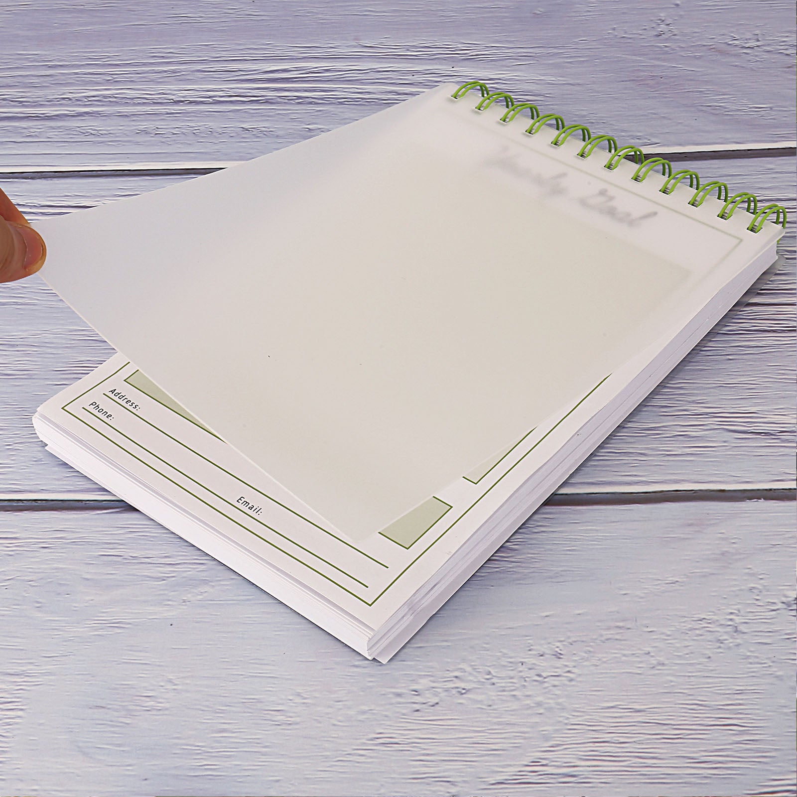 A5 Undated Planner w Monthly Weekly & Daily Planners To Do List