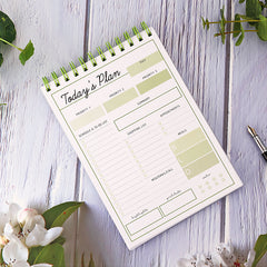 A5 Undated Planner w Monthly Weekly & Daily Planners To Do List