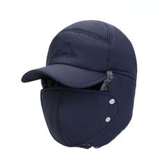 Fleece Balaclava Cap for 55-88cm Head Circumference, Face Cover, Detachable Cap