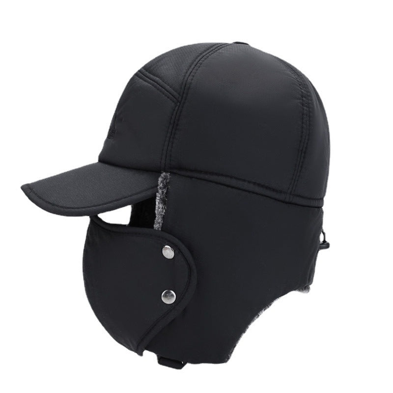 Fleece Balaclava Cap for 55-88cm Head Circumference, Face Cover, Detachable Cap