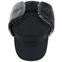 Fleece Balaclava Cap for 55-88cm Head Circumference, Face Cover, Detachable Cap