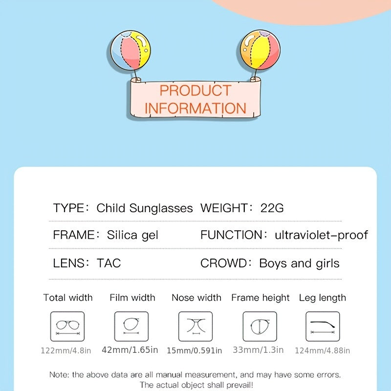 Boys Casual Polarized UV Protection Sunglasses