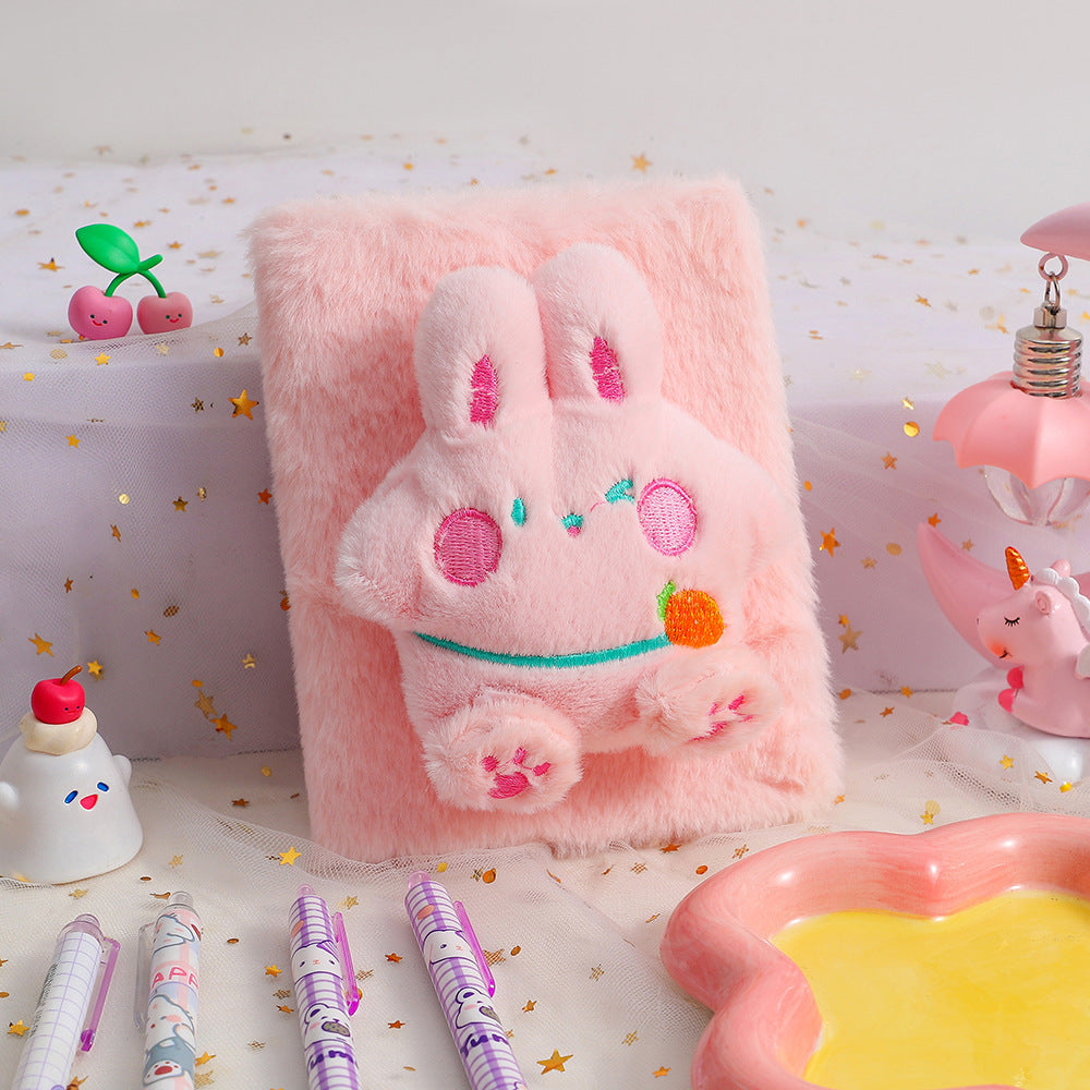 Plush Unicorn Astronaut Notepad - 80 Sheets