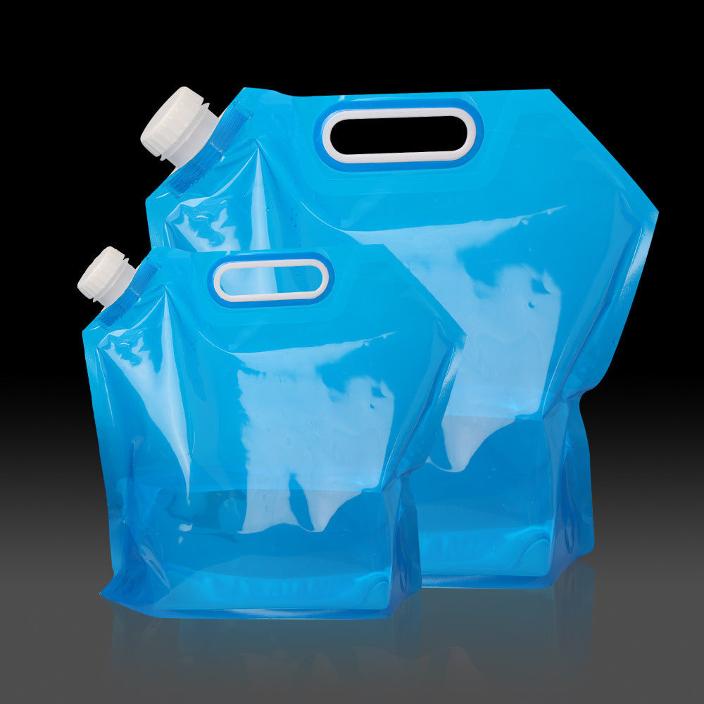 Portable Collapsible Water Container Bag for Camping 5L 10L Capacity
