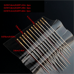 12pcs Side Hole Hand Sewing Needles Household Sewing Tools