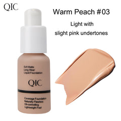 Matte Finish Full Coverage Foundation & Concealer