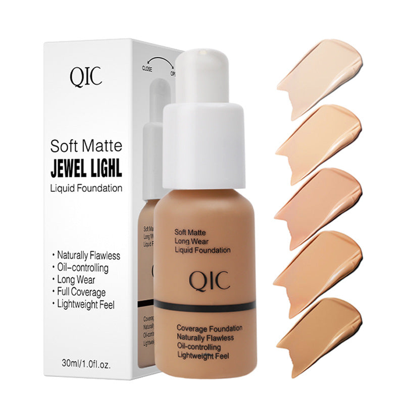Matte Finish Full Coverage Foundation & Concealer