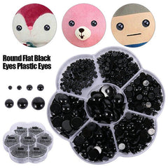 500pcs Eyes Noses For Soft Toys Animal Dolls Making Craft DIY Doll