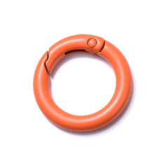5pcs O Ring Clasp Spring Gate Lobster Clasp DIY Carabiner Keychain Bag Clips