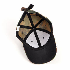Camouflage Baseball Cap Sports Curved Visor Sun Hat