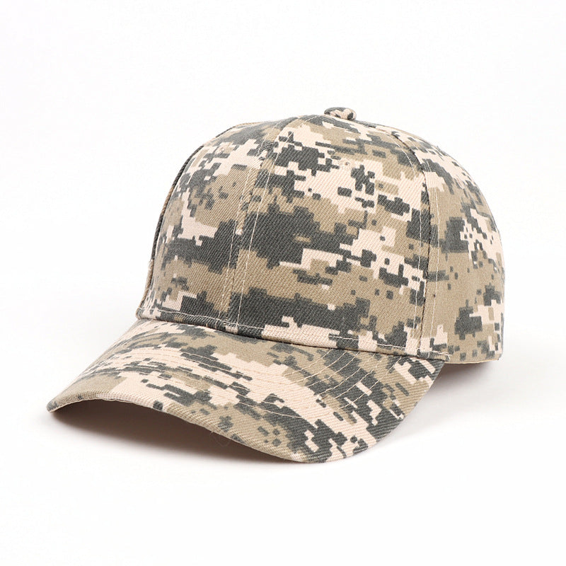Camouflage Baseball Cap Sports Curved Visor Sun Hat