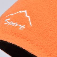 Men's Reversible Winter Beanie Cap Polar Fleece Hat