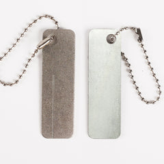 Portable Fishing Hook Sharpener Diamond Stone Tool with Keychain
