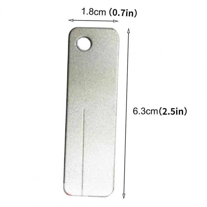 Portable Fishing Hook Sharpener Diamond Stone Tool with Keychain