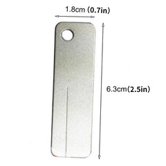 Portable Fishing Hook Sharpener Diamond Stone Tool with Keychain