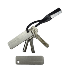 Portable Fishing Hook Sharpener Diamond Stone Tool with Keychain
