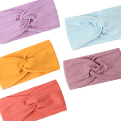 Baby Girls And Boys Solid Headbands Hair Accessories