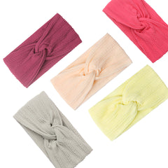 Baby Girls And Boys Solid Headbands Hair Accessories