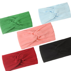 Baby Girls And Boys Solid Headbands Hair Accessories