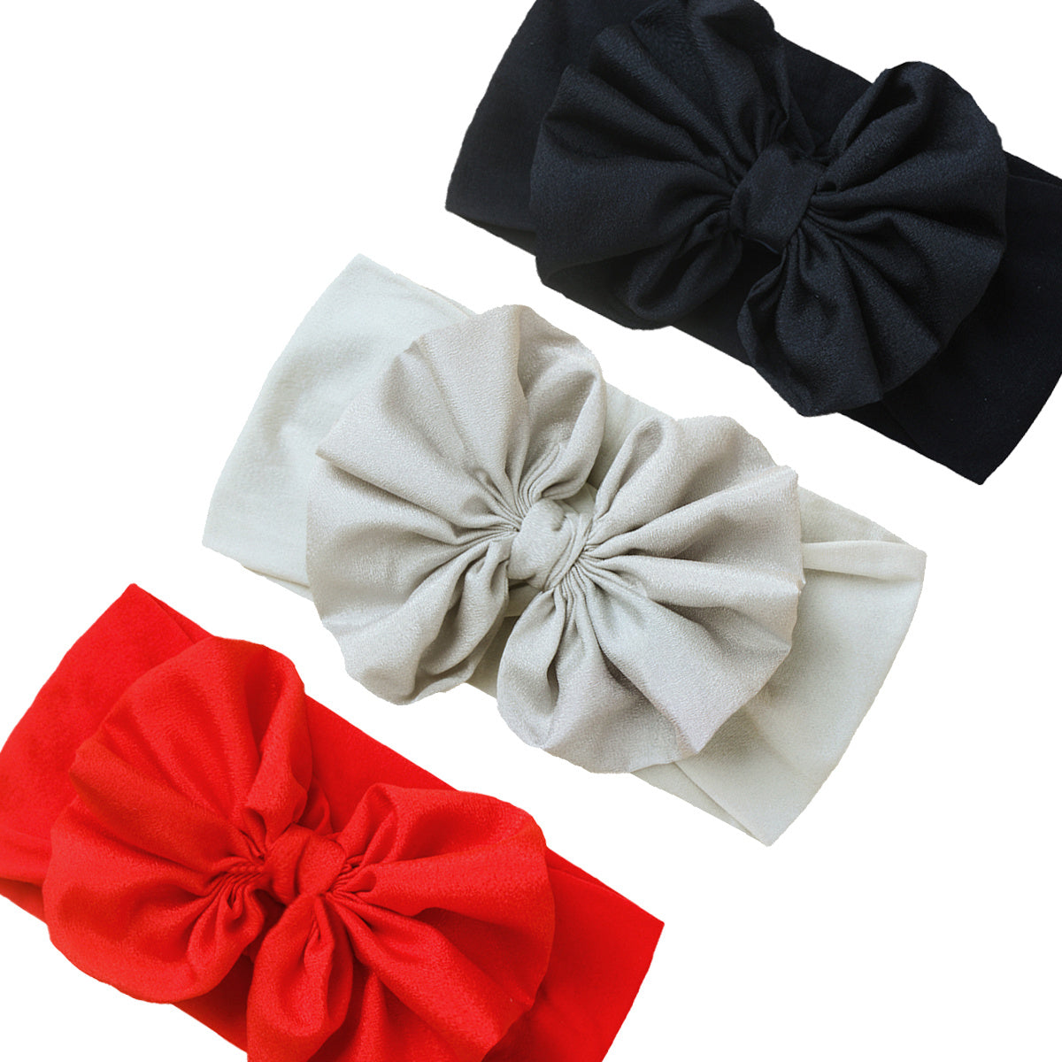 High Stretch Bowknot Headbands Hair Accessories Boys Girls