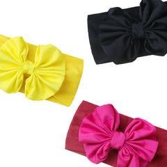 High Stretch Bowknot Headbands Hair Accessories Boys Girls