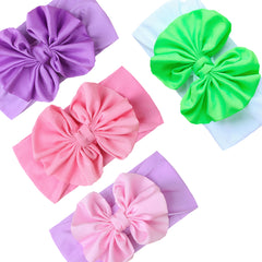 High Stretch Bowknot Headbands Hair Accessories Boys Girls
