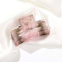 Vintage Square Hollow Out Hair Claw Clip Accessory