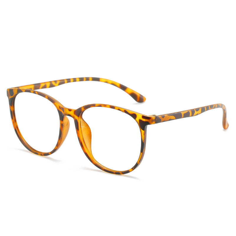 Clear Lens Glasses Anti Fatigue Round Eyewear