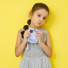 Girls Plush Unicorn Coin Purse Wallet for Kids Birthday