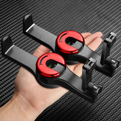 Car Headrest Hidden Hook Universal Car Back Seat Hooks With Phone Holder