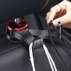 Car Headrest Hidden Hook Universal Car Back Seat Hooks With Phone Holder