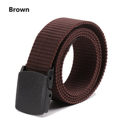 Men's 47 24in Tactical Belt Adjustable Nylon Waist Belt