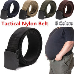 Men's 47 24in Tactical Belt Adjustable Nylon Waist Belt
