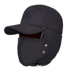 UV Protective Skiing Hats with Detachable Face Masks - Men and Women