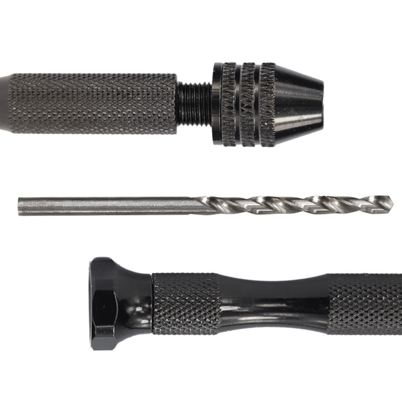 Mini Micro Aluminum Hand Drill with Keyless Chuck