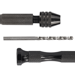 Mini Micro Aluminum Hand Drill with Keyless Chuck