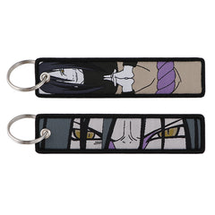 Janpan Anime Keychain Embroidery Jewelry for Women Men and Cars