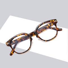 Rice Nail Anti-Light Flat Mirror Myopia Glasses Holder
