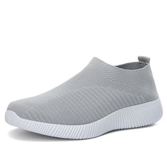 Women's Wedge Sock Sneakers Lightweight Slip On Shoes