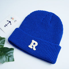 Embroidered Oversize Wool Hat for Men