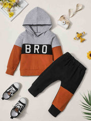 Baby Boys Long Sleeve Hoodies & Pants Set