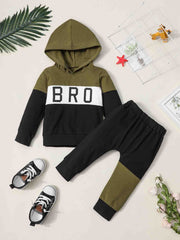 Baby Boys Long Sleeve Hoodies & Pants Set