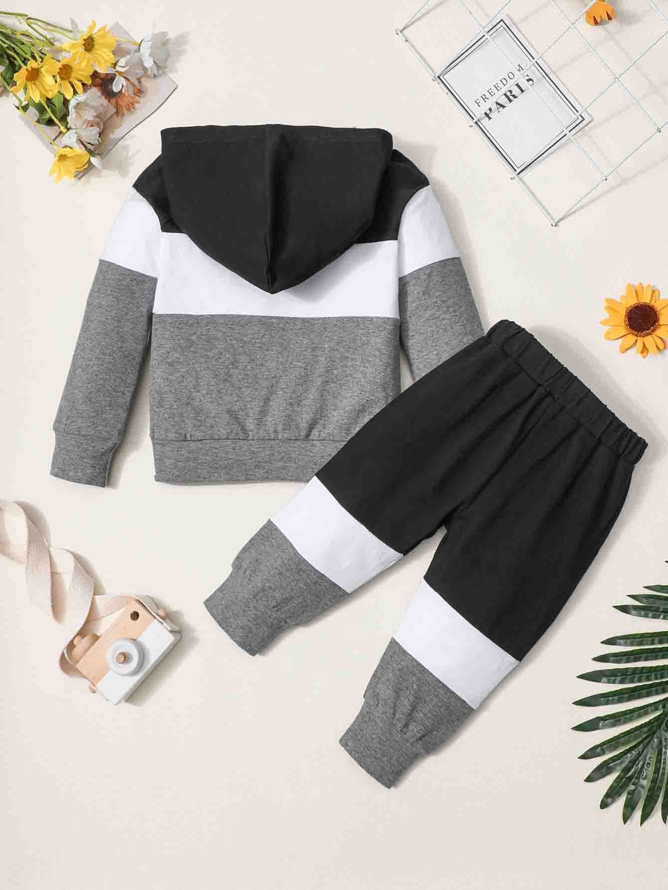 Baby Boys Long Sleeve Hoodies & Pants Set