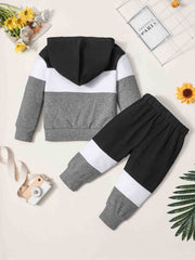 Baby Boys Long Sleeve Hoodies & Pants Set