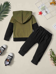 Baby Boys Long Sleeve Hoodies & Pants Set