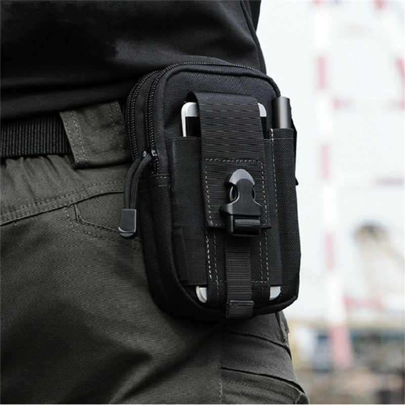 Men's Tactical Fanny Pack Outdoor Sports Waist Bag for Running Cycling Hiking