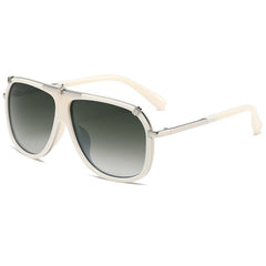 Classic Aviator Sunglasses Metal Frame UV Protection Sunshade Eyeglasses