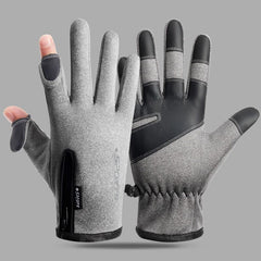 Touch Screen Waterproof Winter Gloves Men Women Non-slip Cycling Outdoor Sports
